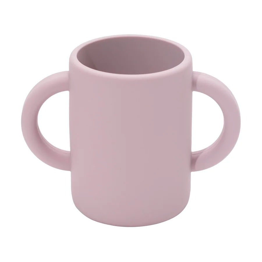 Baby Silicone Feeding Toddler Cups Tableware Child Bottle Learning Drinking Cup With Handle BPA Free Baby Items