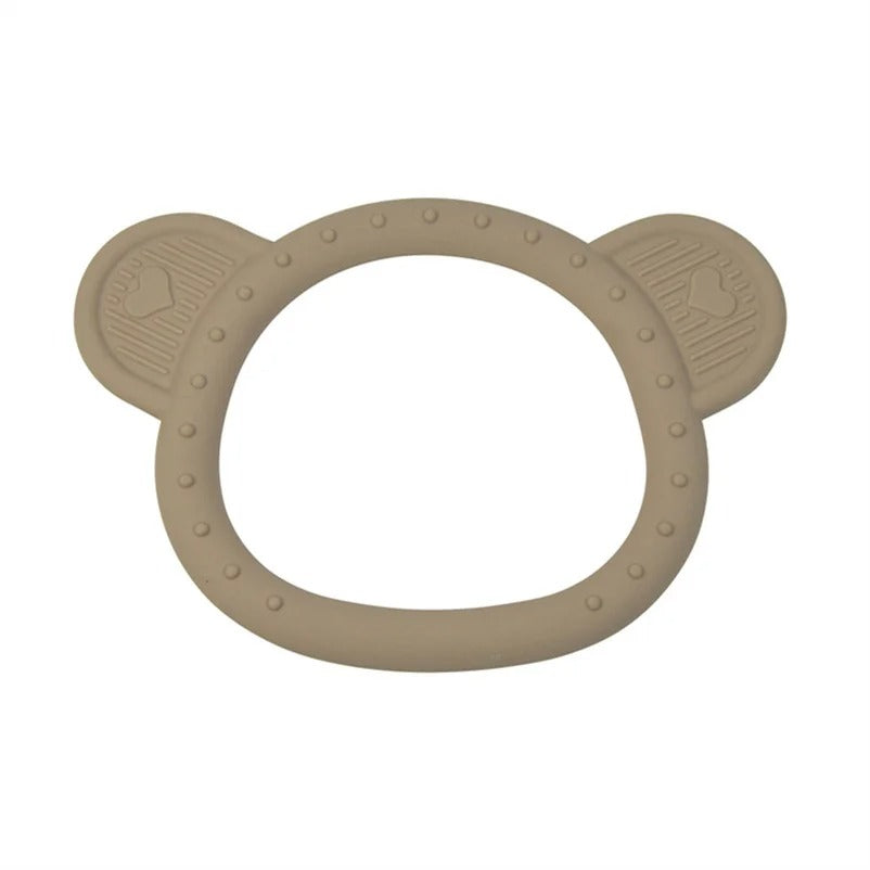 New Cartoon Animal Baby Teether Health Care Molar Toy Tactile Cognition Chewing Teething Toy Silicone Newborn Accessories