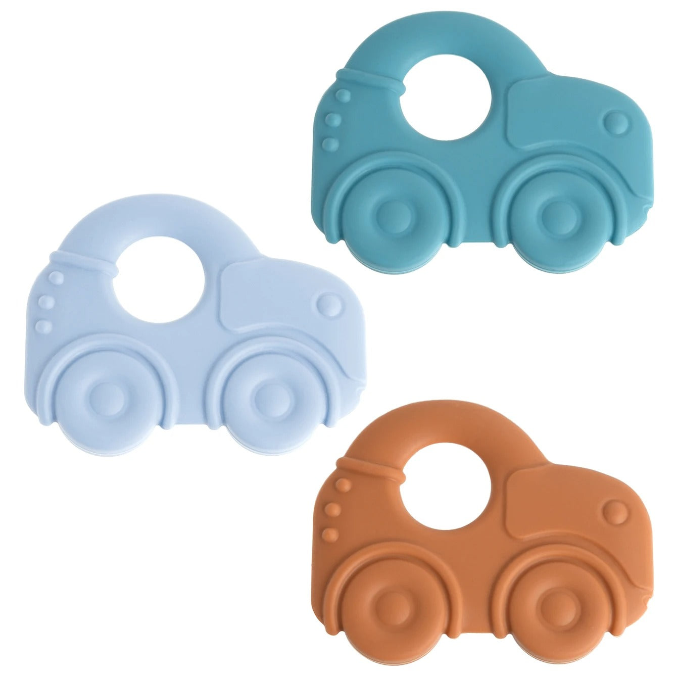 1Pc Baby Silicone Teether Toys Infant BPA Free Cartoon Car Soothing Teething Toys Newborn Chewing Teething Toy Baby Stuff