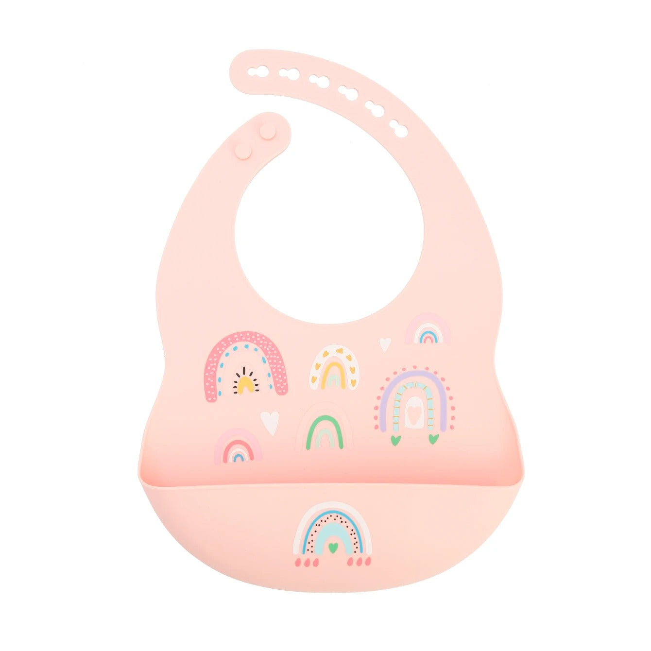 1PCS Silicone Baby Bib Waterproof Saliva Bibs Cartoon Newborn Soft Aprons Portable Baby Burp Scarf Baby Feeding Accessories