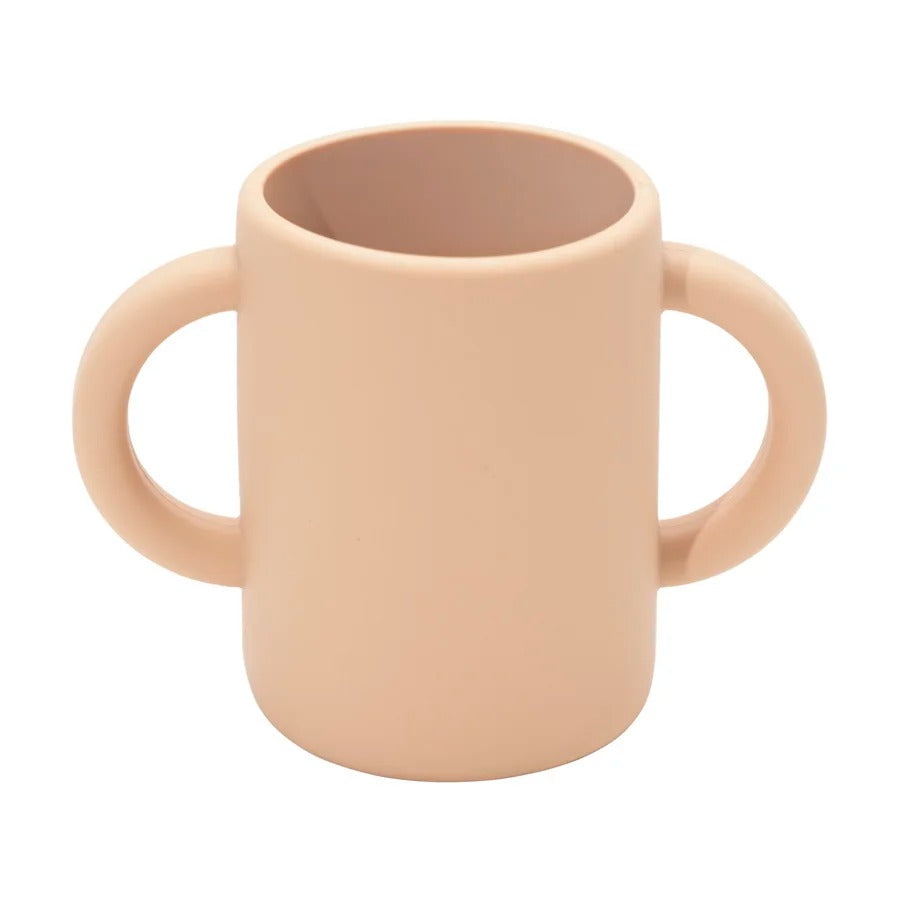 Baby Silicone Feeding Toddler Cups Tableware Child Bottle Learning Drinking Cup With Handle BPA Free Baby Items
