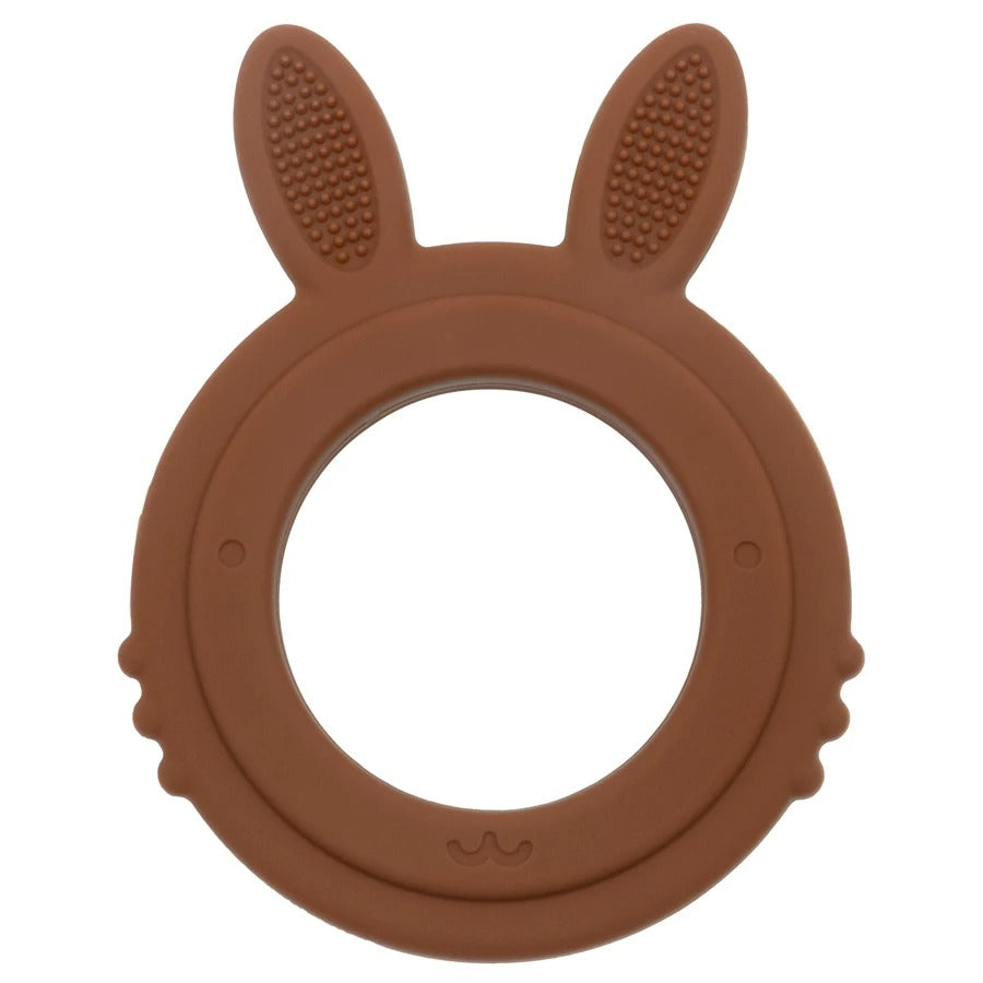 Baby Teether Silicone Toy BPA Free Cartoon Rabbit Nursing Teething Gifts Baby Health Molar Chewing Newborn Accessories Toy