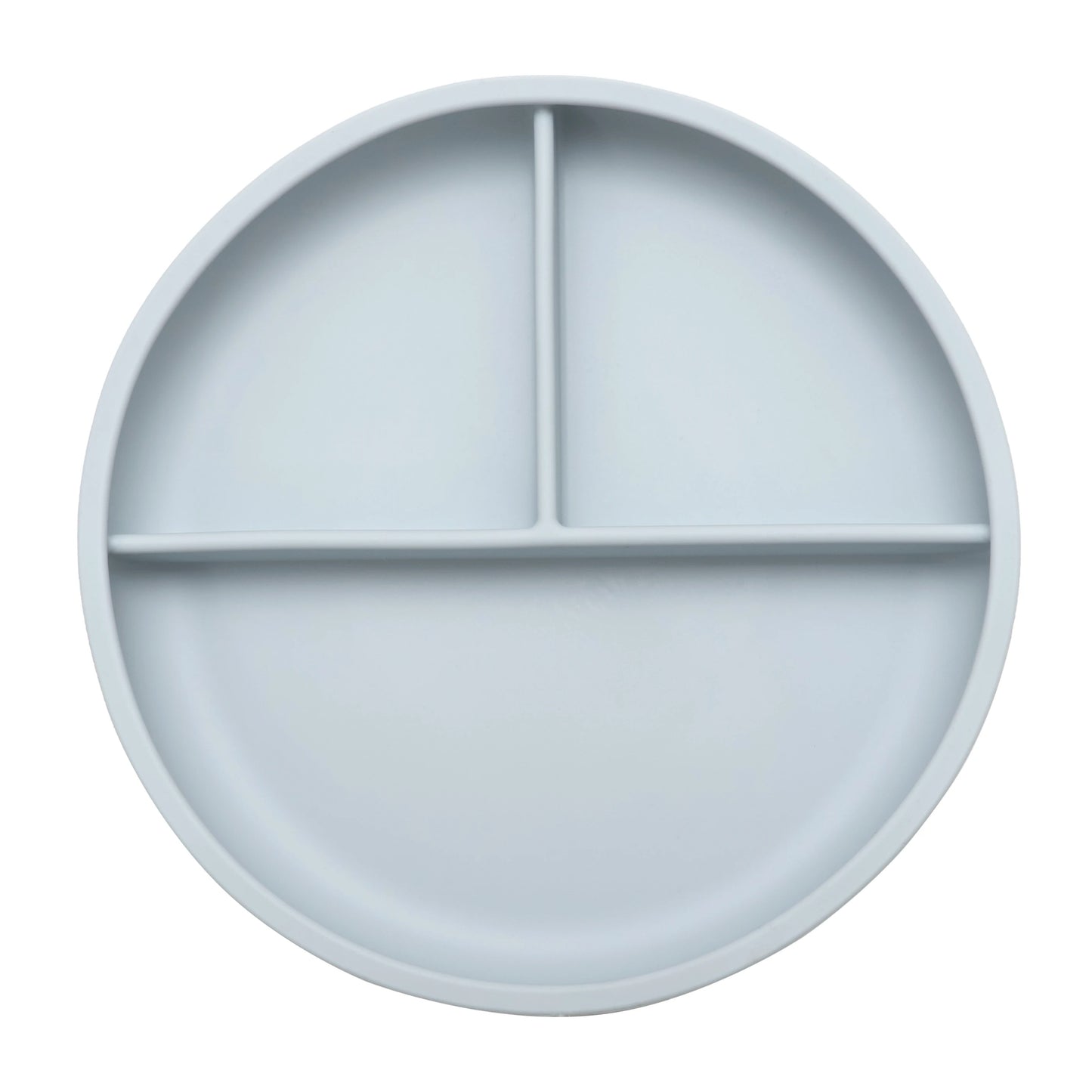 Cute Pure Color Weaning Children's Tableware Feeding Suction Plate Training Bowl Dining Appliance Food Grade Baby Accessories