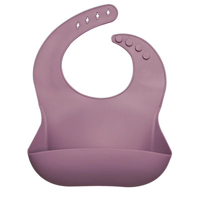 Best Gifts For Newborns Solid Silicone Baby Feeding Bibs Burp Cloths Bandana Fashionable Aprons Breastplate Baby Stuff