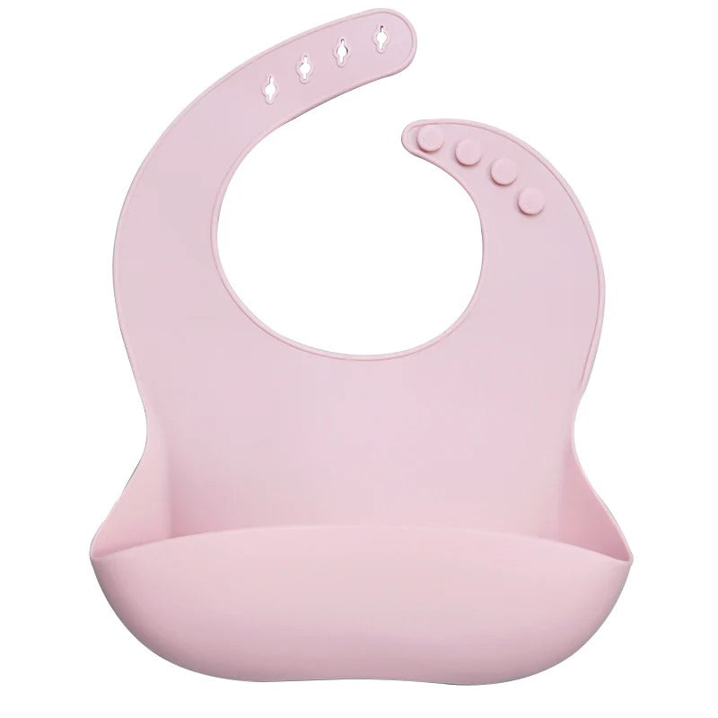 Best Gifts For Newborns Solid Silicone Baby Feeding Bibs Burp Cloths Bandana Fashionable Aprons Breastplate Baby Stuff