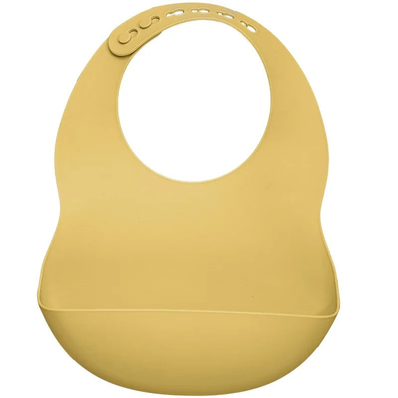1 Pcs Soft Silicone Burp Bibs For Children Fashionable Baby Breastplate Feeding Waterproof Bibs Food Grade Newborn Accessories