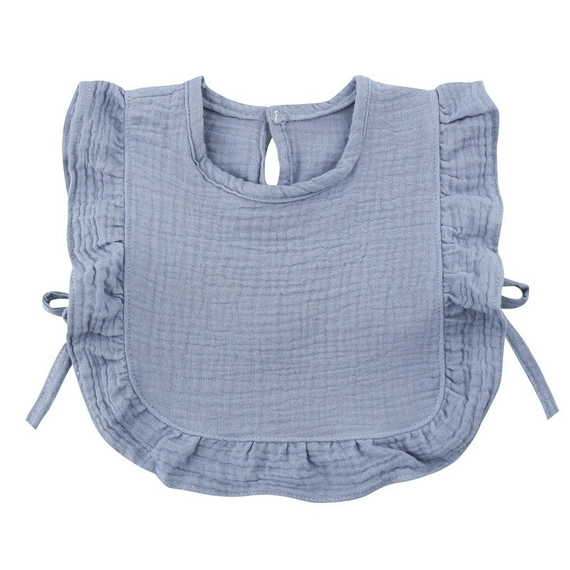 1 Pc Baby Saliva Towel Absorbent Baby Burp Cloth Fashionable Solid Color Feeding Baby Bibs Newborn Accessories