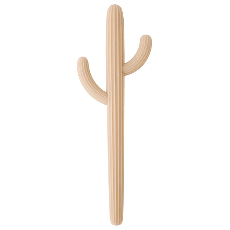 Baby Shower Gifts Silicone Teethers Fidget Toys For Newborns Cactus Shape Straw Teething Infant Chewing Toy Children's Products