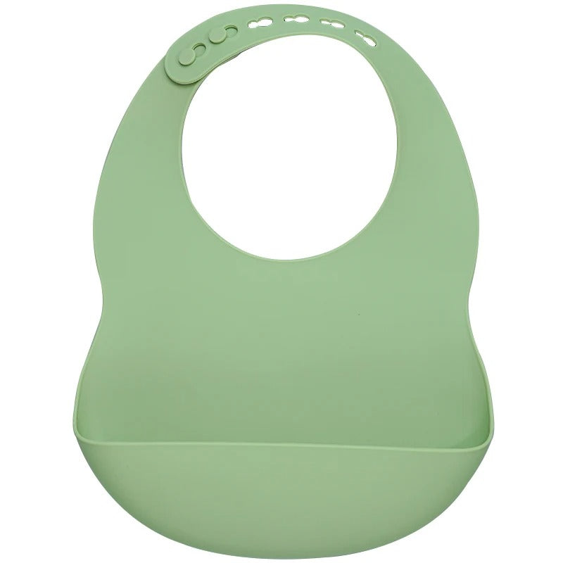 1 Pcs Soft Silicone Burp Bibs For Children Fashionable Baby Breastplate Feeding Waterproof Bibs Food Grade Newborn Accessories