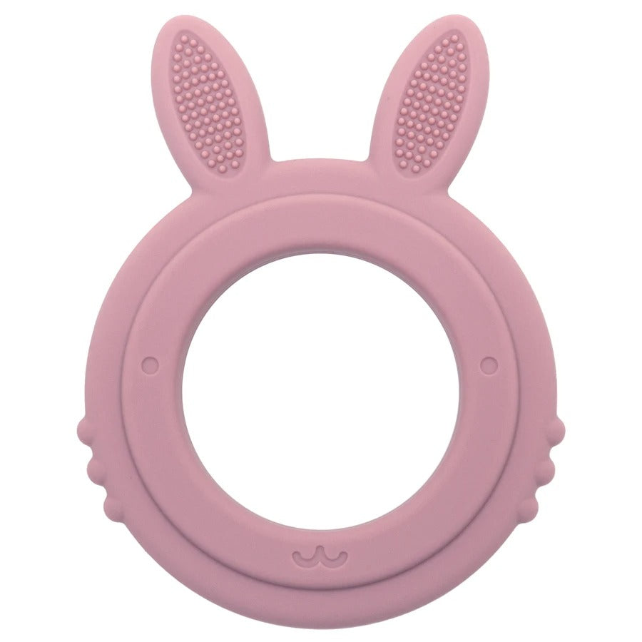 Baby Teether Silicone Toy BPA Free Cartoon Rabbit Nursing Teething Gifts Baby Health Molar Chewing Newborn Accessories Toy