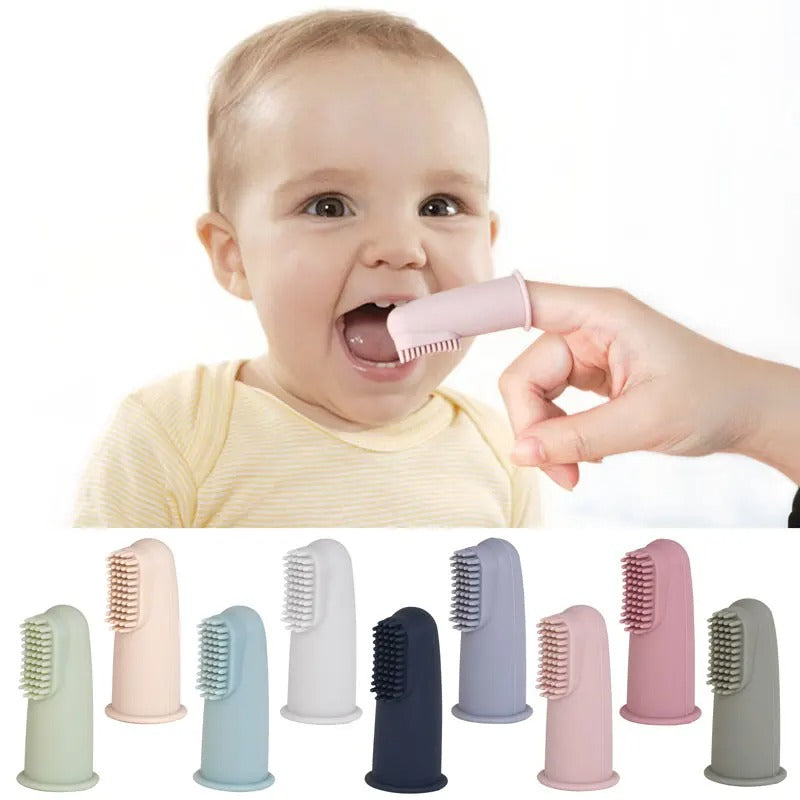 BPA Free Baby Accessories Silicone Infant Toothbrush Kids Finger Set Toothbrush Children Teeth Clean Tooth Brush Baby Items