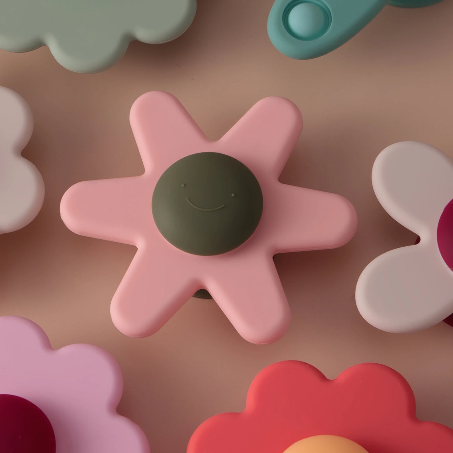 1PCS Silicone Baby Teether Sucker Chewing Toy BPA Free Infant Sensory Teething Toy 0-12 Months Gift Toddler Fidget Toys