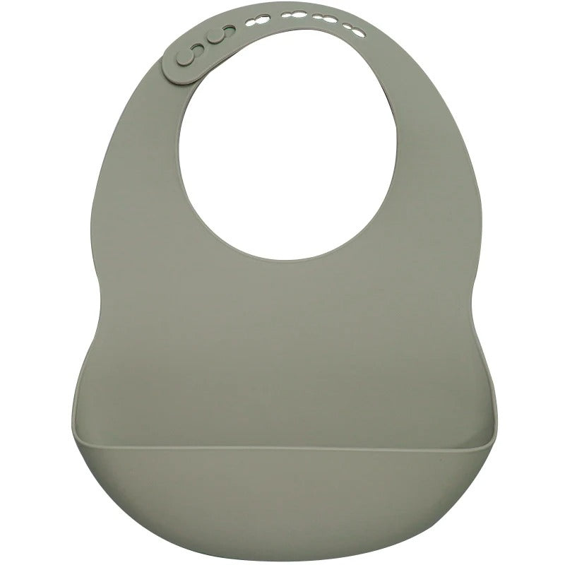 1 Pcs Soft Silicone Burp Bibs For Children Fashionable Baby Breastplate Feeding Waterproof Bibs Food Grade Newborn Accessories