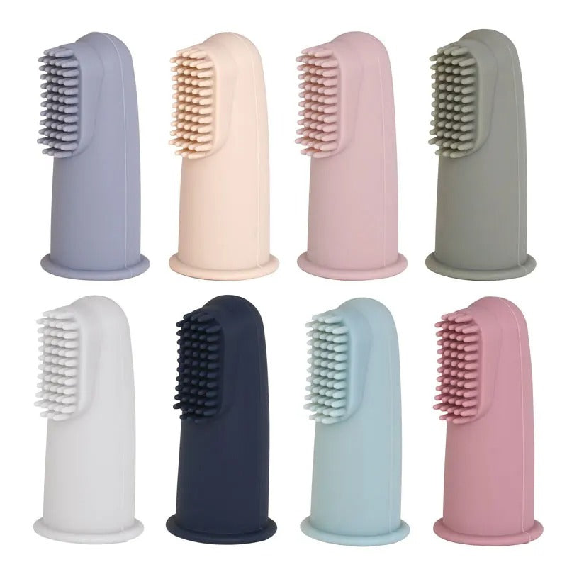 BPA Free Baby Accessories Silicone Infant Toothbrush Kids Finger Set Toothbrush Children Teeth Clean Tooth Brush Baby Items