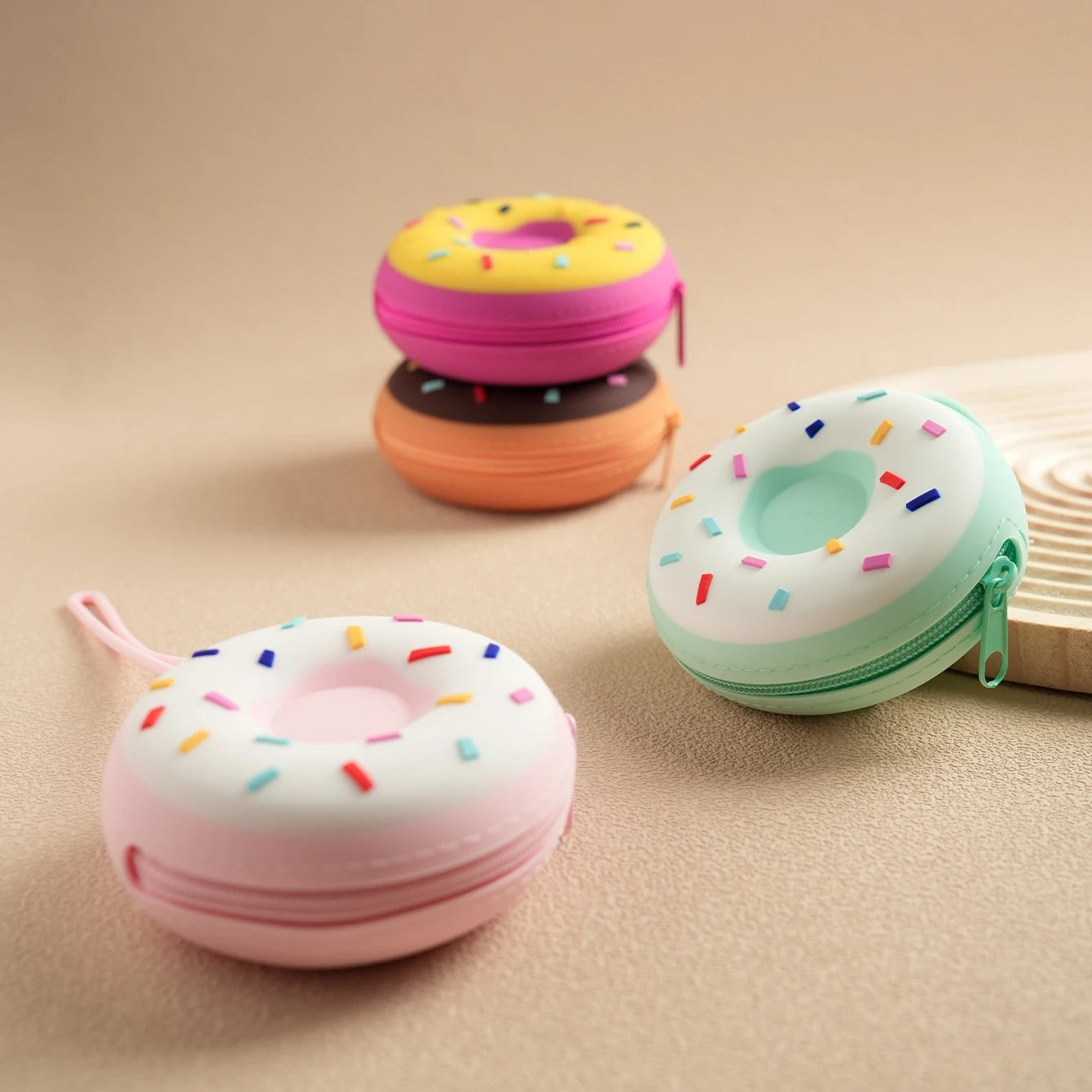 1PCS Baby Silicone Pacifier Storage Case New Donut Shape Pacifier Holder Portable Pacifier Cover Pouch Box Nipple Accessories