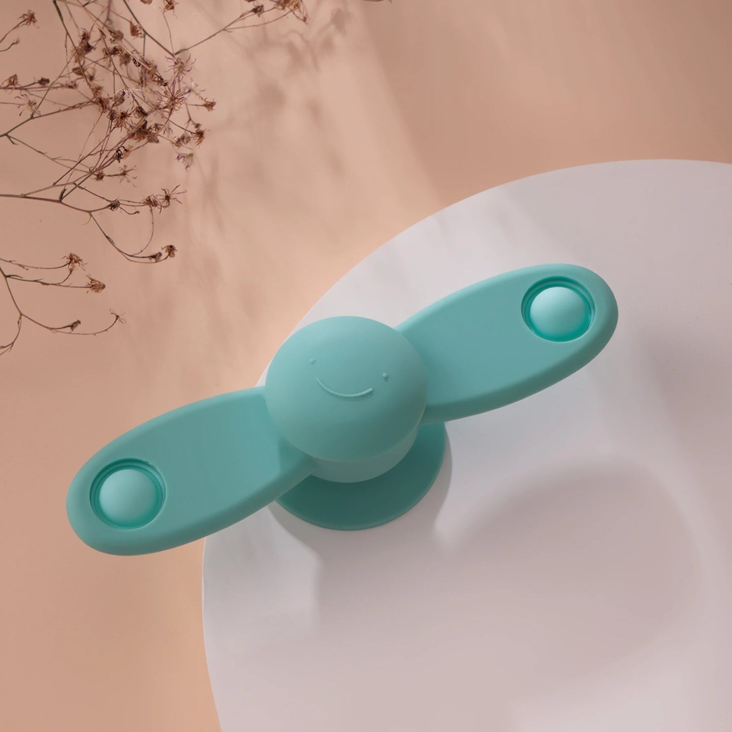 1PCS Silicone Baby Teether Sucker Chewing Toy BPA Free Infant Sensory Teething Toy 0-12 Months Gift Toddler Fidget Toys