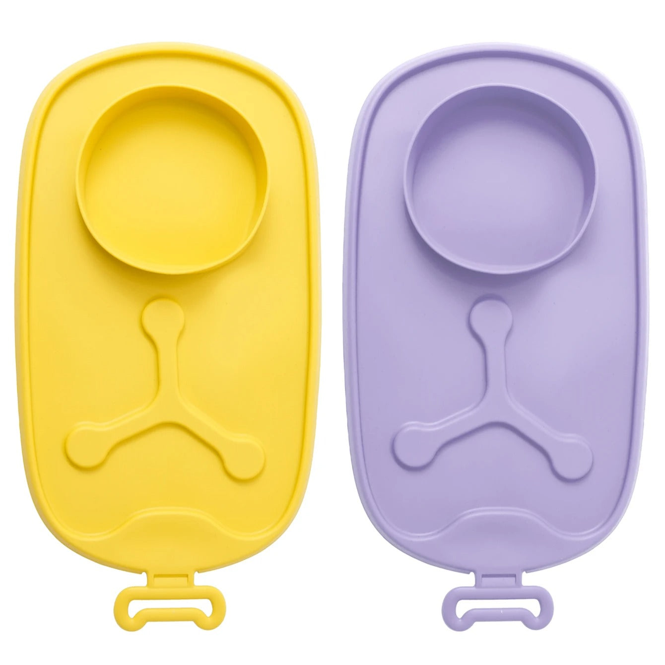 1PCS New Design Baby Silicone Bowl Anti-slip Feeding Dishes Plate Tableware For Training & Storage Portable Baby Shower Gift