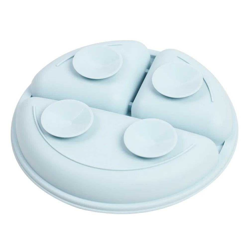 10pcs/Set Baby Children's Tableware Feeidng BPA Free Solid Color Food Plates Sucker Dishes Spoon Fork Sippy Cup Baby Stuff