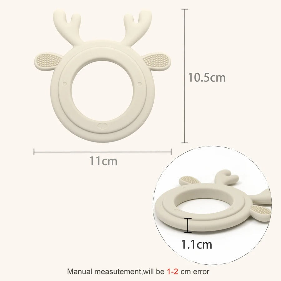 New Soft Silicone Kids Baby Teether Toys Products Creative Cartoon Animal Teething Infant Chewing Toy Accessories Nursing Gift