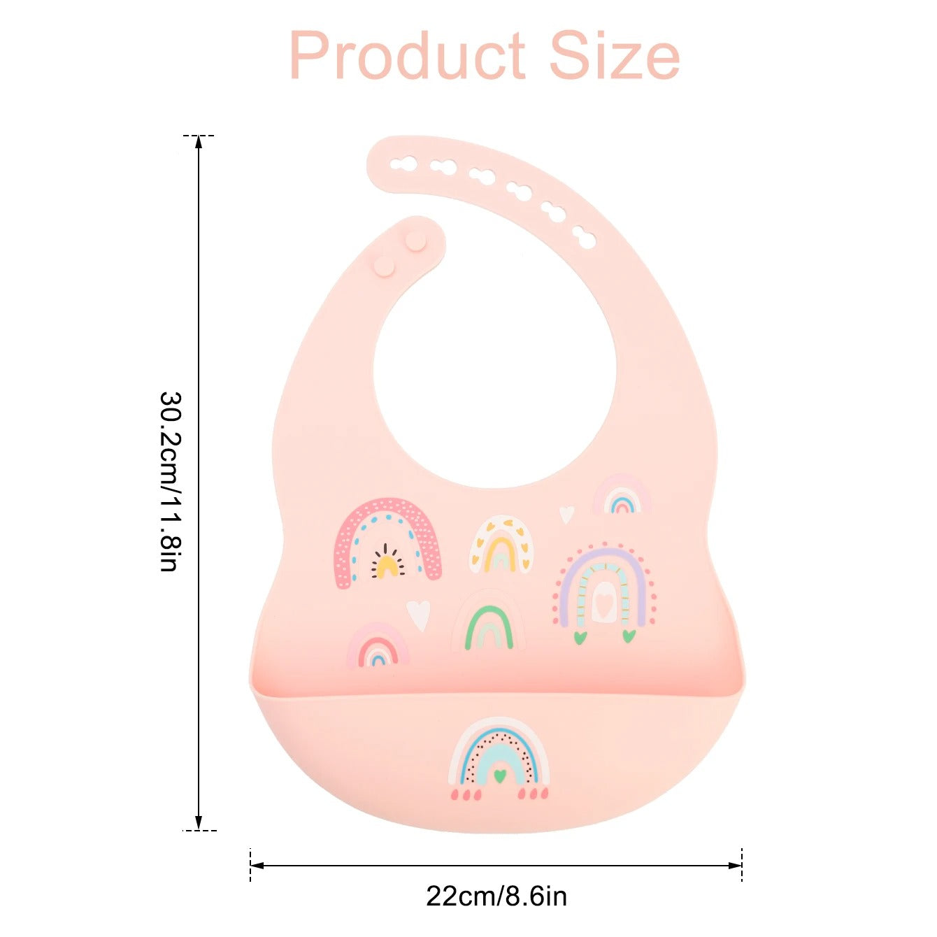 1PCS Silicone Baby Bib Waterproof Saliva Bibs Cartoon Newborn Soft Aprons Portable Baby Burp Scarf Baby Feeding Accessories