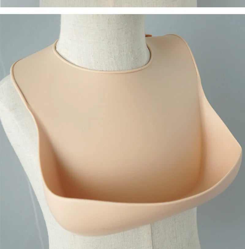 Best Gifts For Newborns Solid Silicone Baby Feeding Bibs Burp Cloths Bandana Fashionable Aprons Breastplate Baby Stuff