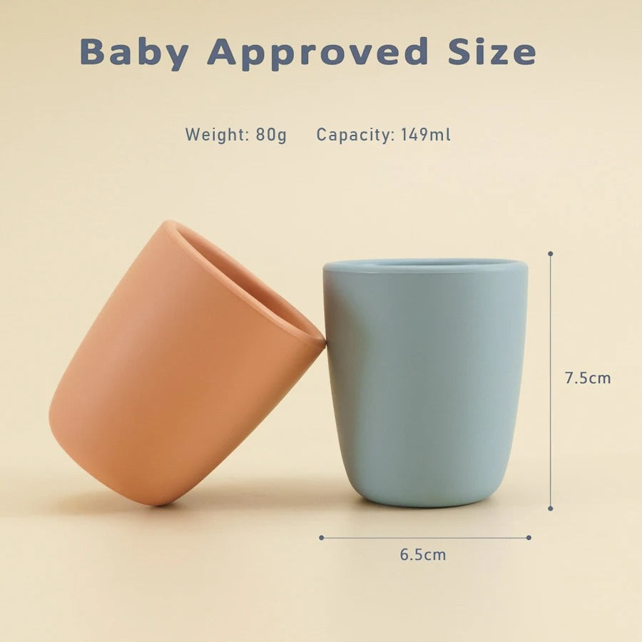 Baby Feeding Cup Water Bottle For Children Food Grade Silicone Bebe Learn To Drink Cup For Kids Baby Accessories Newborn