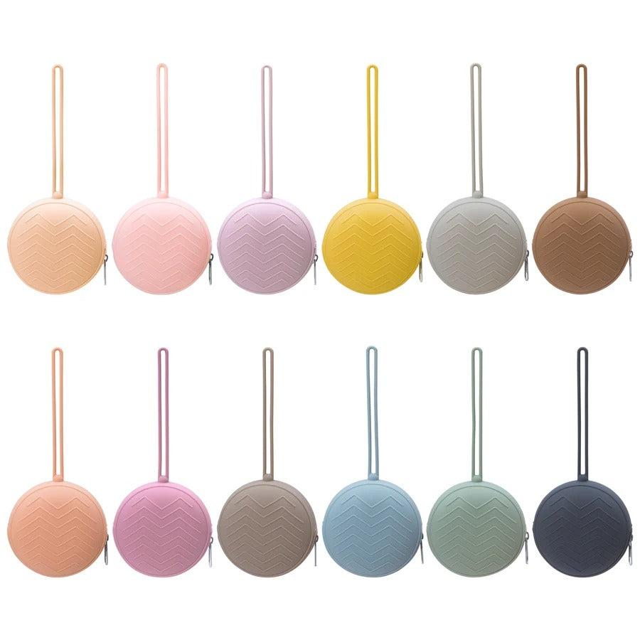 1PC BPA Free Baby Pacifier Holder Food Grade Silicone Infant Portable Soother Container Box Nipple Storage Box Baby Accessories