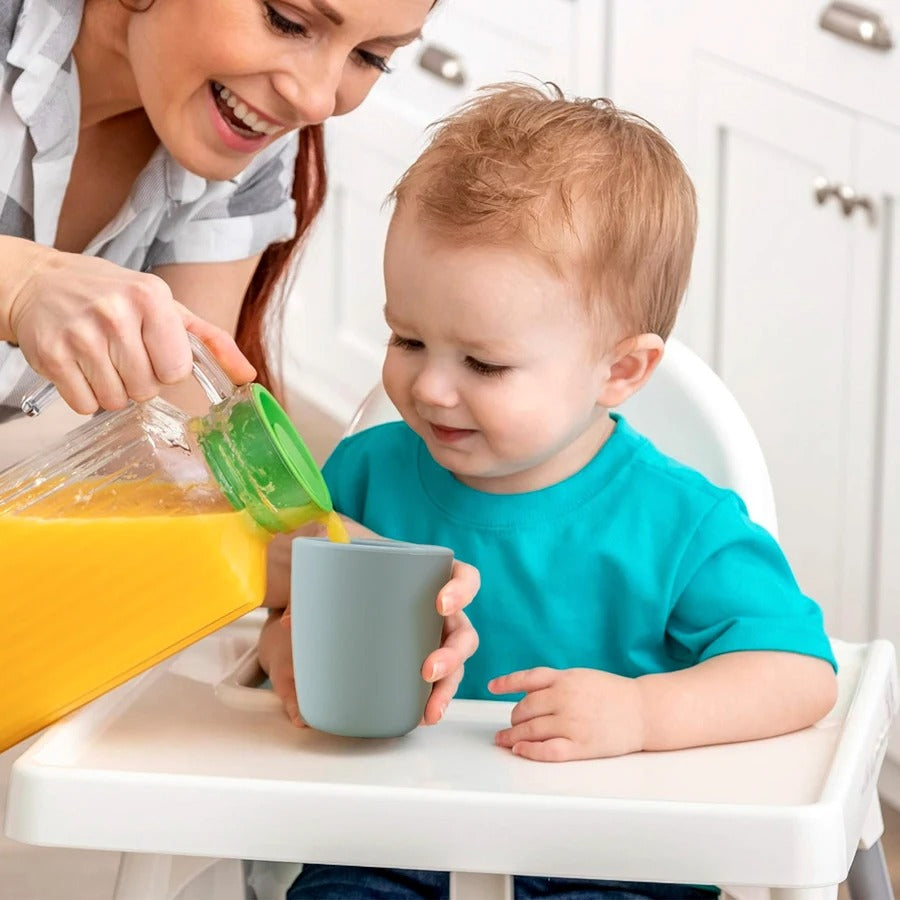 Baby Feeding Cup Water Bottle For Children Food Grade Silicone Bebe Learn To Drink Cup For Kids Baby Accessories Newborn