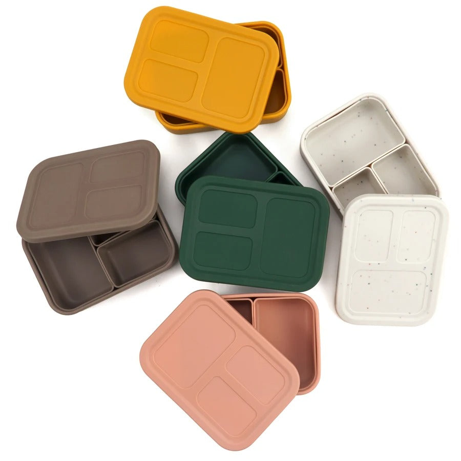 Detachable Lunch Box Portable Bento Box Silicone Dishes For Baby Leakproof Food Container Feedings Set Bowl Tableware Baby Items