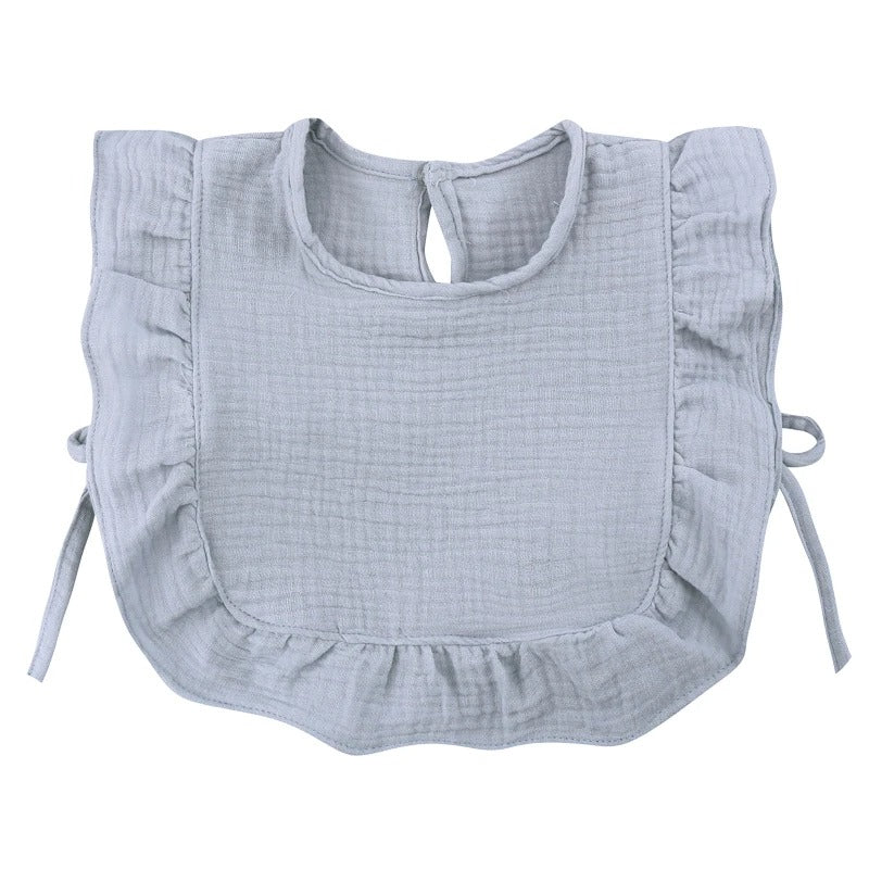1 Pc Baby Saliva Towel Absorbent Baby Burp Cloth Fashionable Solid Color Feeding Baby Bibs Newborn Accessories