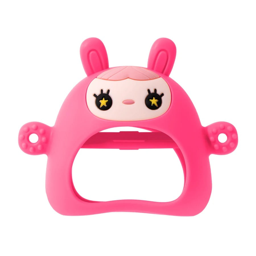 1PC Silicone Teether Toy BPA Free Baby 0-12 Toys Teething Gloves Sensory Toys For Kids Silicone Animal Soothing Molar Toys