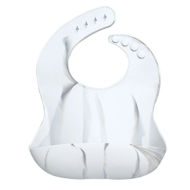 Best Gifts For Newborns Solid Silicone Baby Feeding Bibs Burp Cloths Bandana Fashionable Aprons Breastplate Baby Stuff