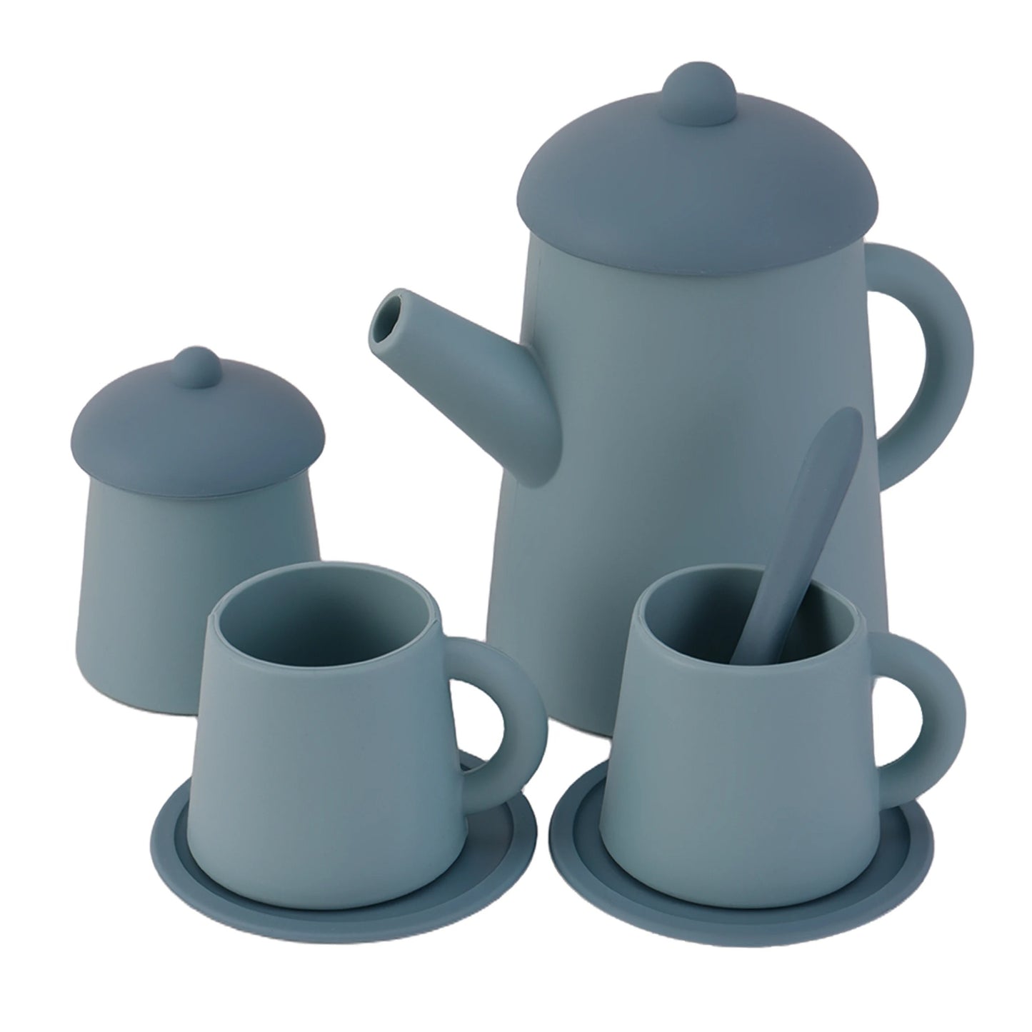 7PCS/Set Baby Silicone Feeding Cup Tableware Set BPA Free Learning Drink Cup For Kids Toddler Educational Toys Baby Shower Gifts