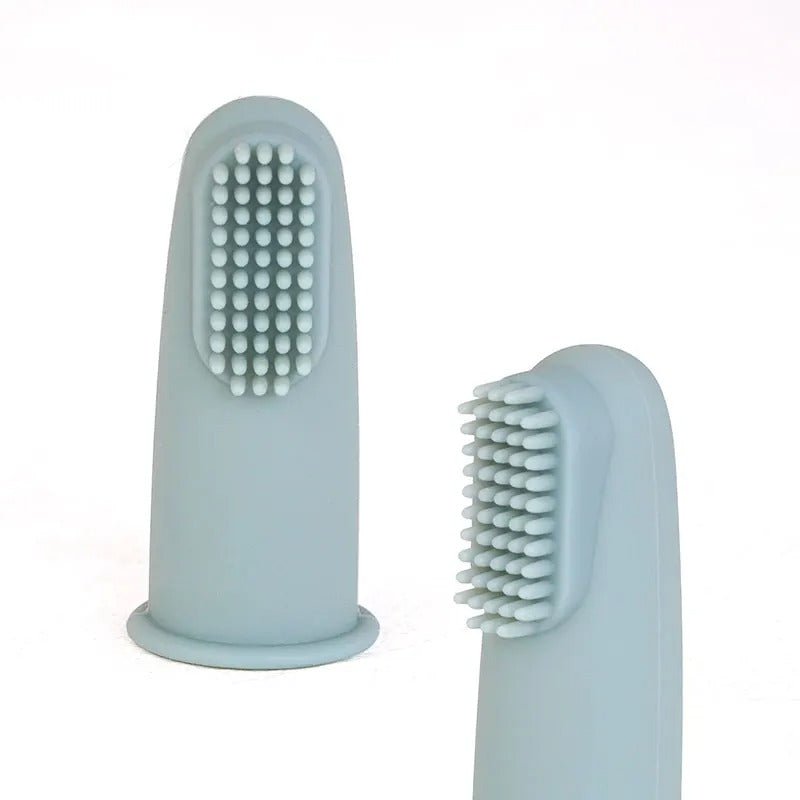 BPA Free Baby Accessories Silicone Infant Toothbrush Kids Finger Set Toothbrush Children Teeth Clean Tooth Brush Baby Items