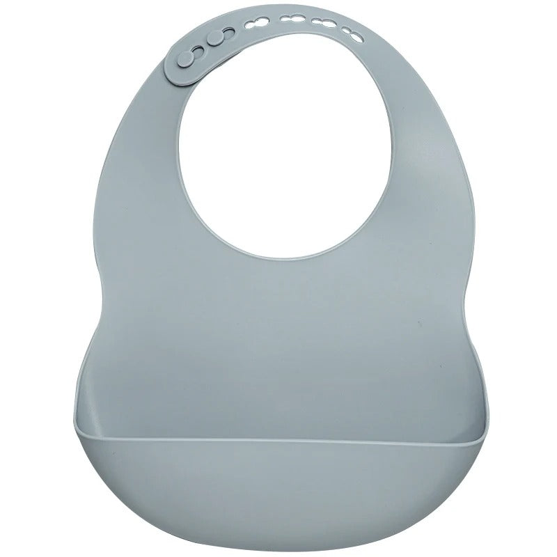 1 Pcs Soft Silicone Burp Bibs For Children Fashionable Baby Breastplate Feeding Waterproof Bibs Food Grade Newborn Accessories