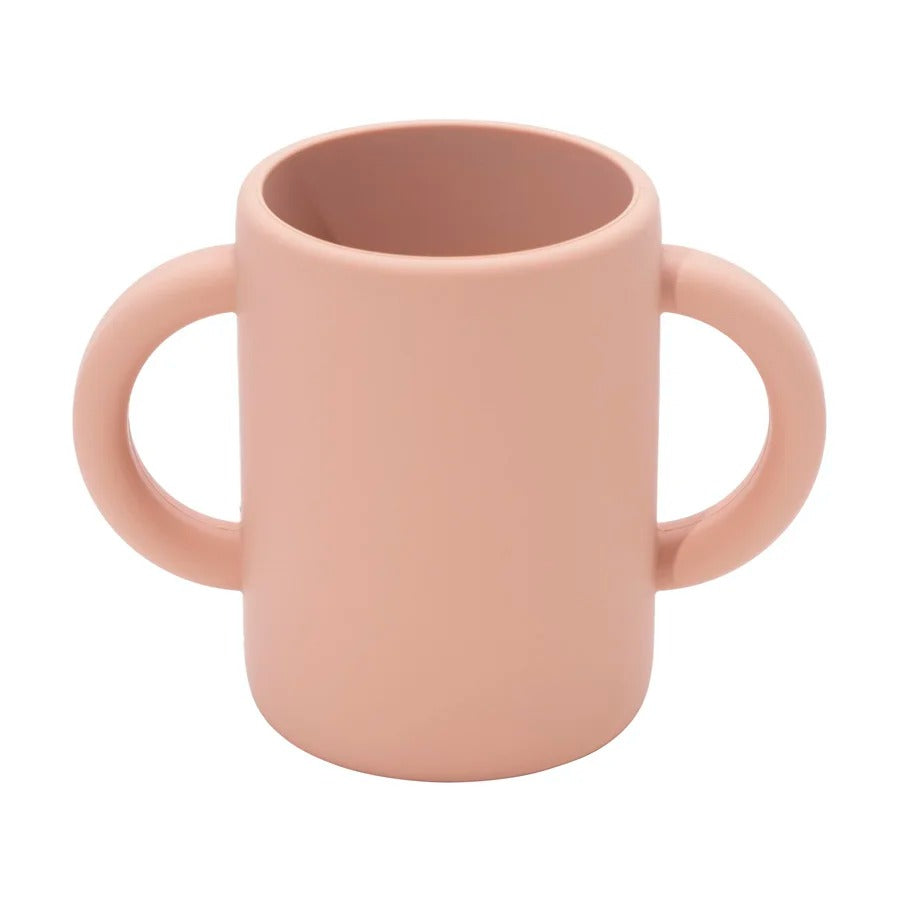Baby Silicone Feeding Toddler Cups Tableware Child Bottle Learning Drinking Cup With Handle BPA Free Baby Items