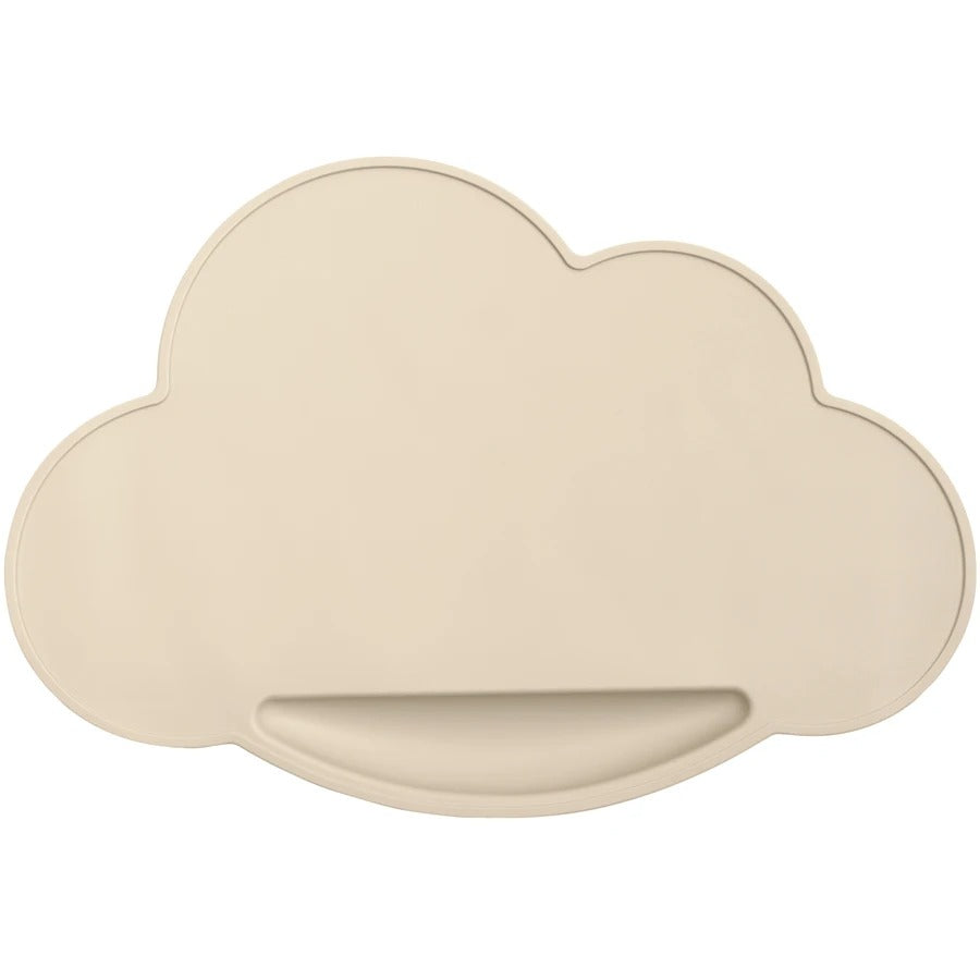 1pc Silicone Cloud Shape Baby Placemat Portable Placemat For Feeding Dishes Plate Kids Non-slip Plate Mat Children's Tableware