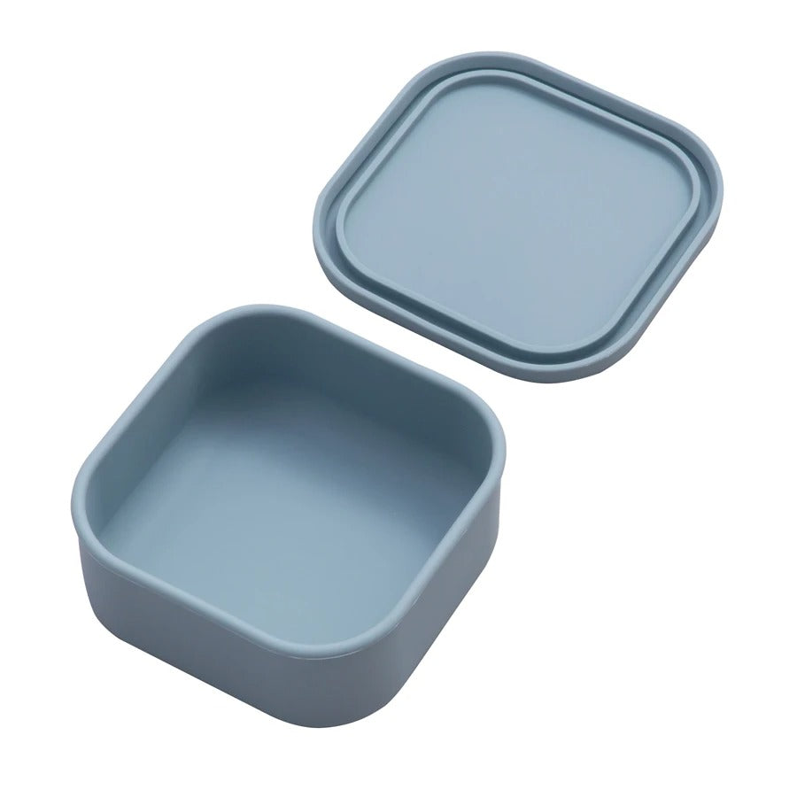 Baby Silicone Feeding Bwol Dishes Plate Children's Tableware Microwave Heating Fresh-Keeping Leakproof Lunch Box Baby Stuff