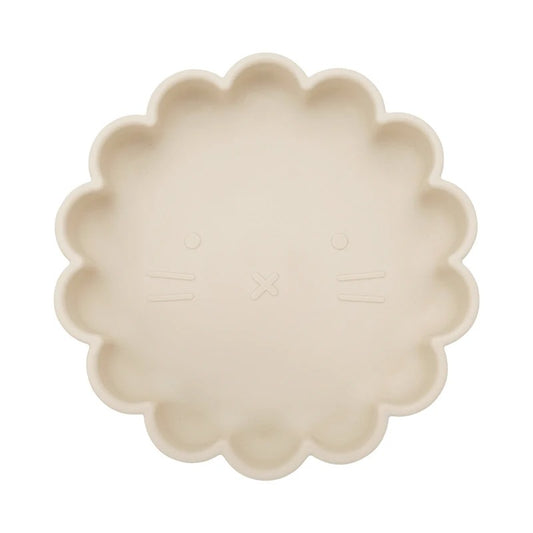 Hot Sale BPA Free Children's Tableware Oval Lace Cute Food Plates Waterproof Bowl Plates Solid Color Spoon Fork Set Baby Stuff