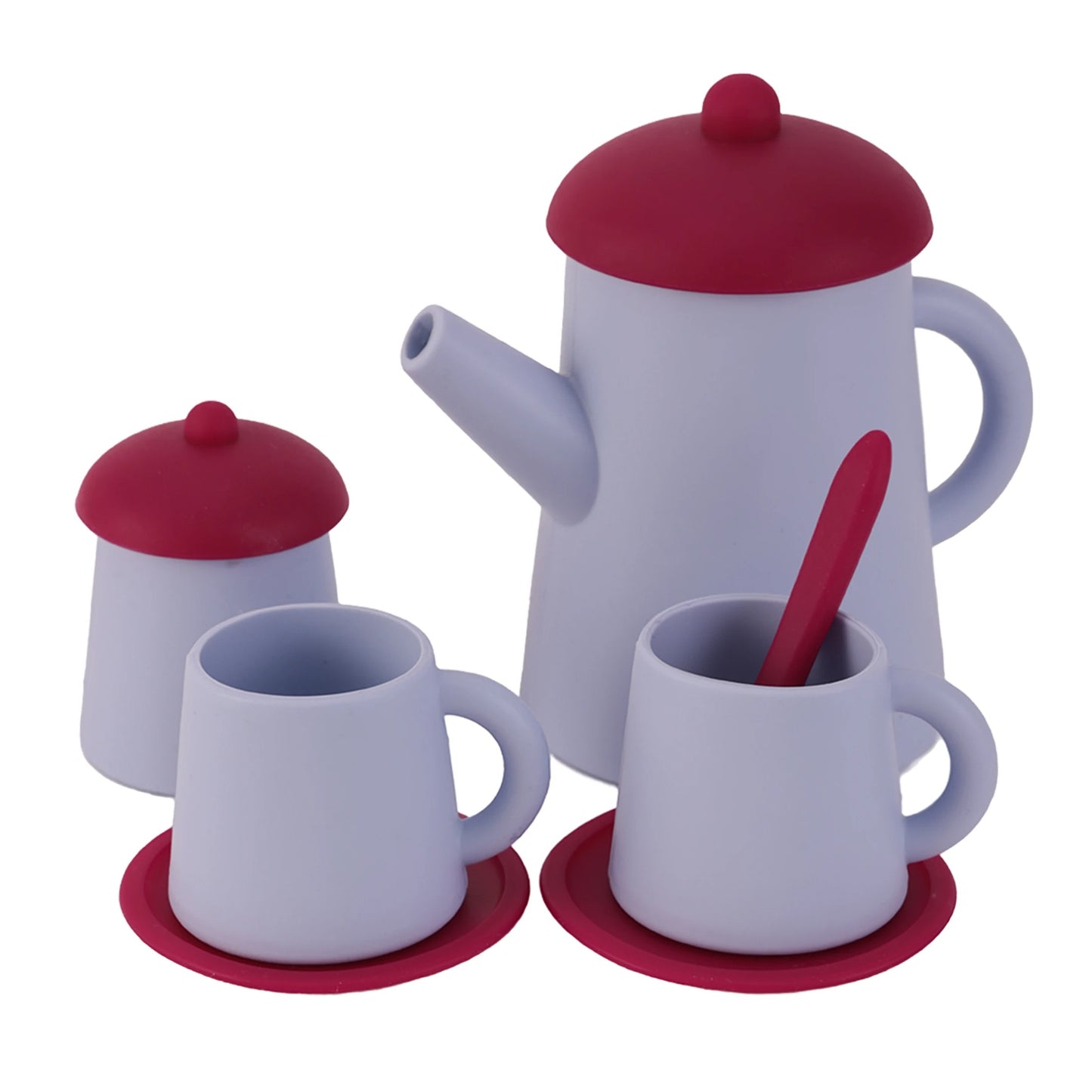 7PCS/Set Baby Silicone Feeding Cup Tableware Set BPA Free Learning Drink Cup For Kids Toddler Educational Toys Baby Shower Gifts