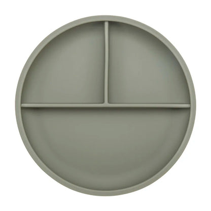 Cute Pure Color Weaning Children's Tableware Feeding Suction Plate Training Bowl Dining Appliance Food Grade Baby Accessories