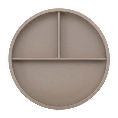 Cute Pure Color Weaning Children's Tableware Feeding Suction Plate Training Bowl Dining Appliance Food Grade Baby Accessories
