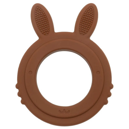 Baby Teether Silicone Toy BPA Free Cartoon Rabbit Nursing Teething Gifts Baby Health Molar Chewing Newborn Accessories Toy