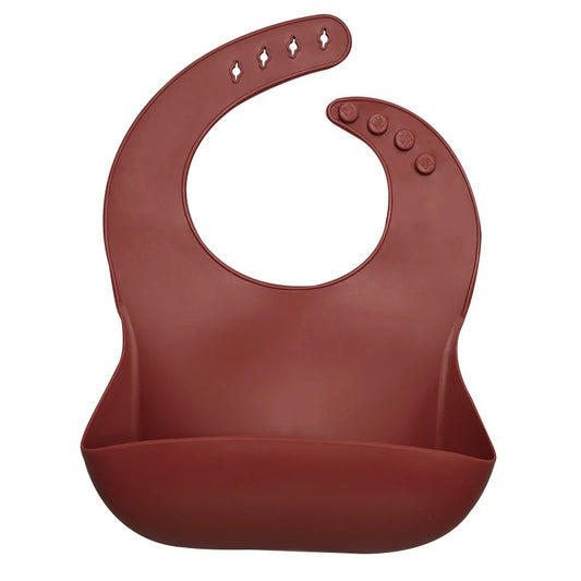 Best Gifts For Newborns Solid Silicone Baby Feeding Bibs Burp Cloths Bandana Fashionable Aprons Breastplate Baby Stuff