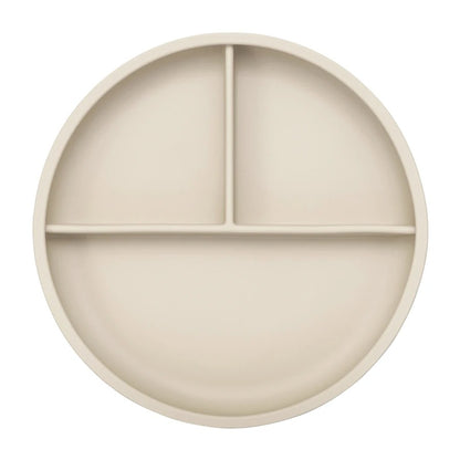 Cute Pure Color Weaning Children's Tableware Feeding Suction Plate Training Bowl Dining Appliance Food Grade Baby Accessories
