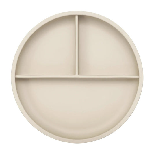 Cute Pure Color Weaning Children's Tableware Feeding Suction Plate Training Bowl Dining Appliance Food Grade Baby Accessories