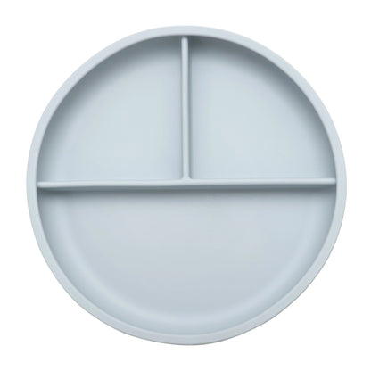 Cute Pure Color Weaning Children's Tableware Feeding Suction Plate Training Bowl Dining Appliance Food Grade Baby Accessories