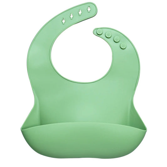Best Gifts For Newborns Solid Silicone Baby Feeding Bibs Burp Cloths Bandana Fashionable Aprons Breastplate Baby Stuff