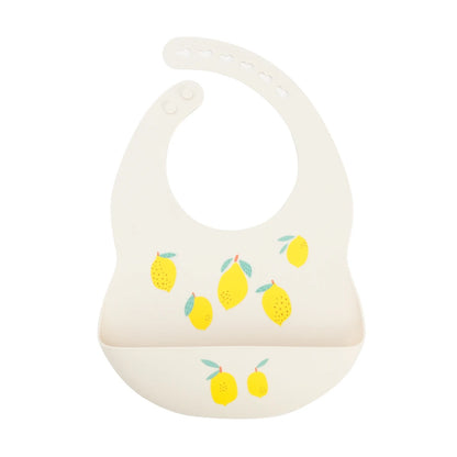 1PCS Silicone Baby Bib Waterproof Saliva Bibs Cartoon Newborn Soft Aprons Portable Baby Burp Scarf Baby Feeding Accessories
