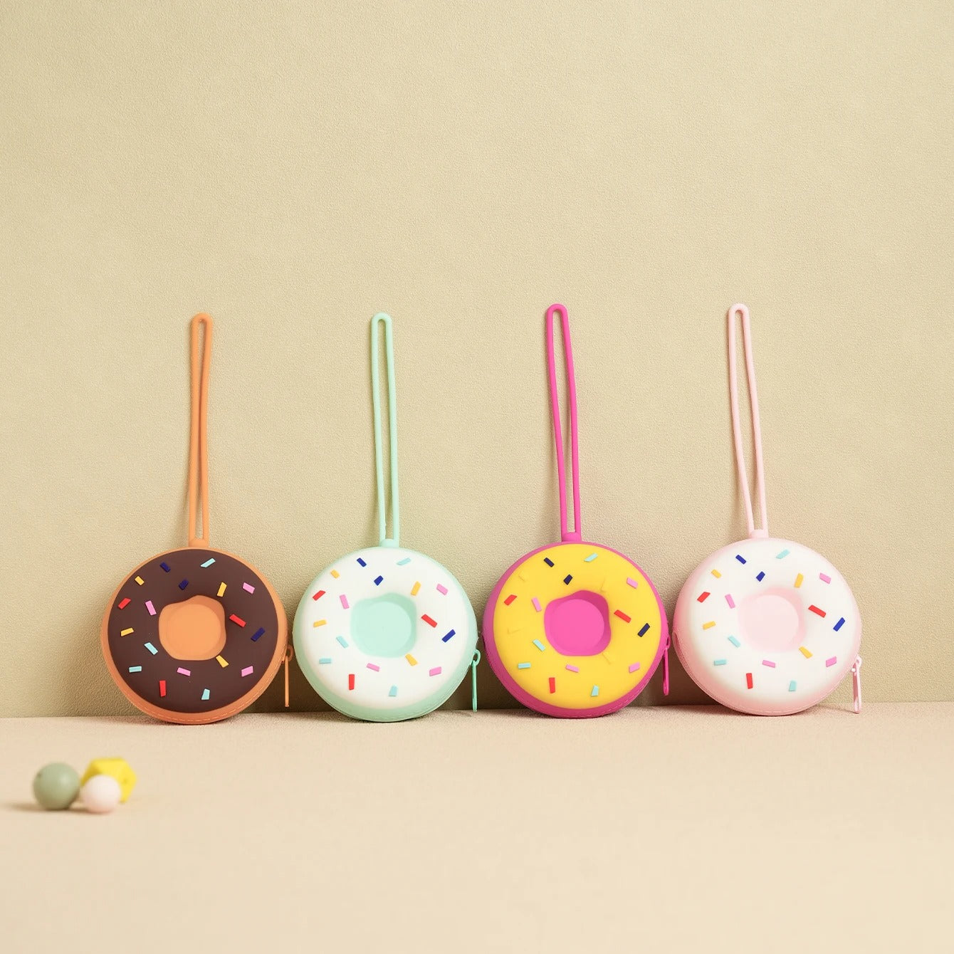 1PCS Baby Silicone Pacifier Storage Case New Donut Shape Pacifier Holder Portable Pacifier Cover Pouch Box Nipple Accessories